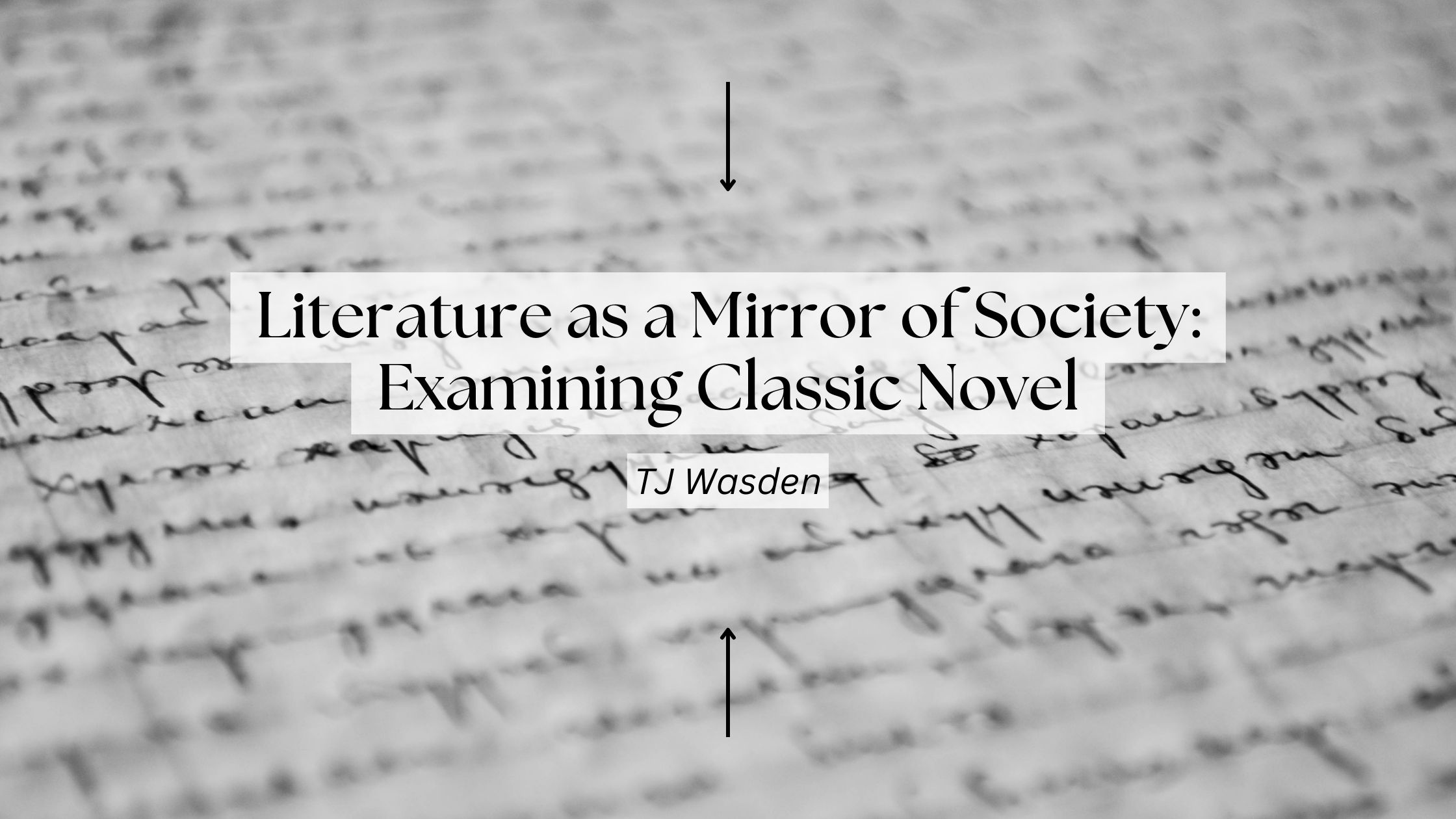 Literature as a Mirror of Society Examining Classic Novel